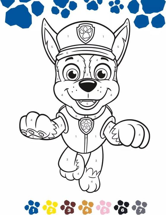 Produktbild PAW Patrol: Malen nach Zahlen