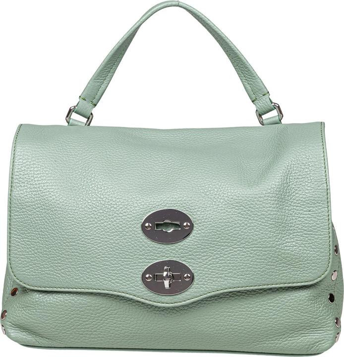 Zanellato postina s daily day in leather color green