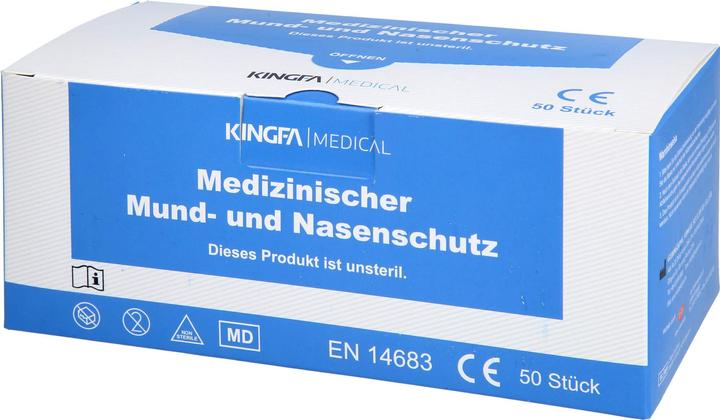 Produktbild Büttner-Frank Mundschutz Op GB Nbueg Bla (50 x)