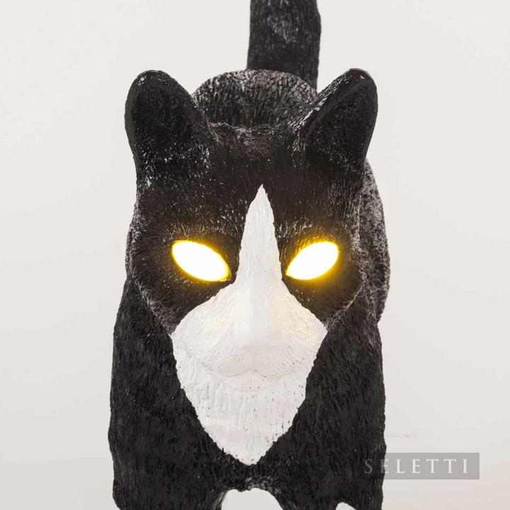 Image du produit Blow by Job&Seletti Jobby chat noir et blanc