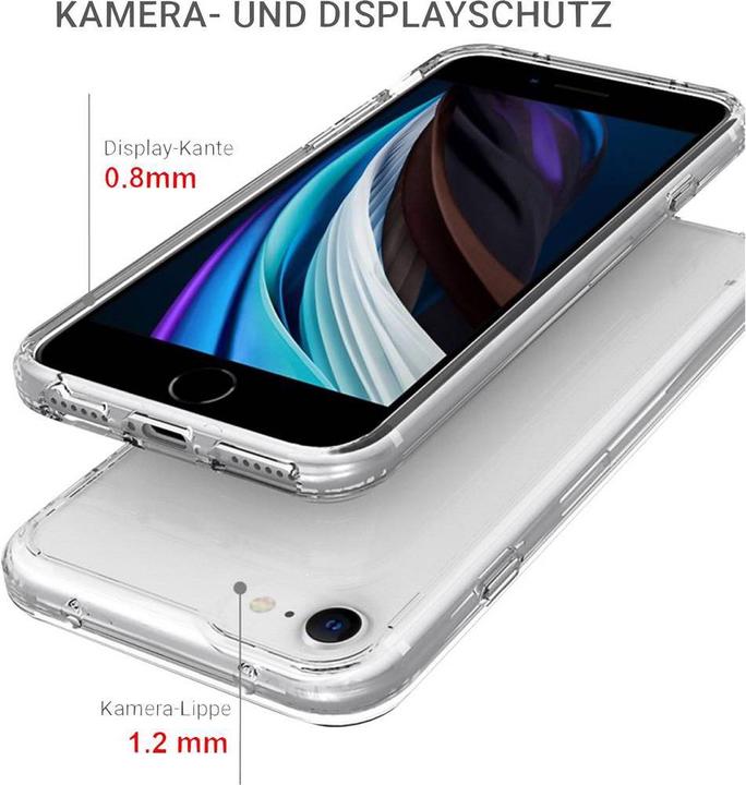 Produktbild JT Berlin BackCase Pankow Clear für das iPhone SE (2020)/8/7 (Apple iPhone 7)