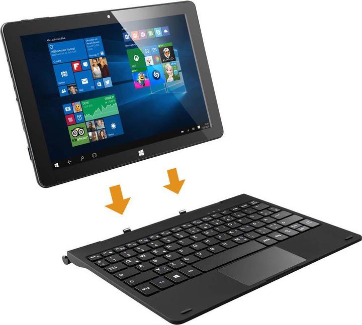 Actual product image CSL Panther Tab HD (WLAN only, 10.10", 256 GB, Black)