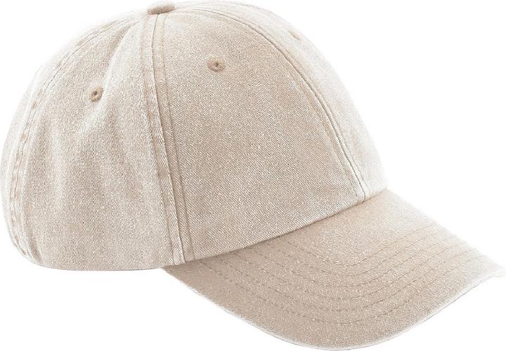 Beechfield Vintage DenimLook Kappe (2 StückPackung) (One Size)