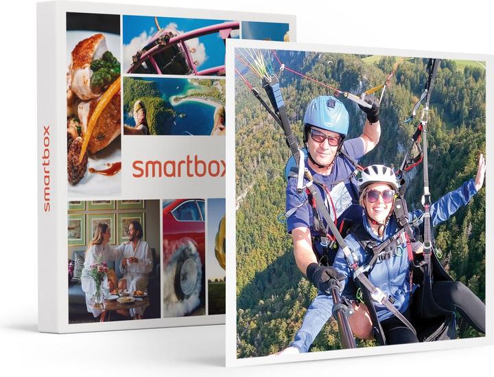 Produktbild Smartbox Aufregender 10-minütiger Paragliding-Flug über die schöne Juralandschaft (1 Pers.)