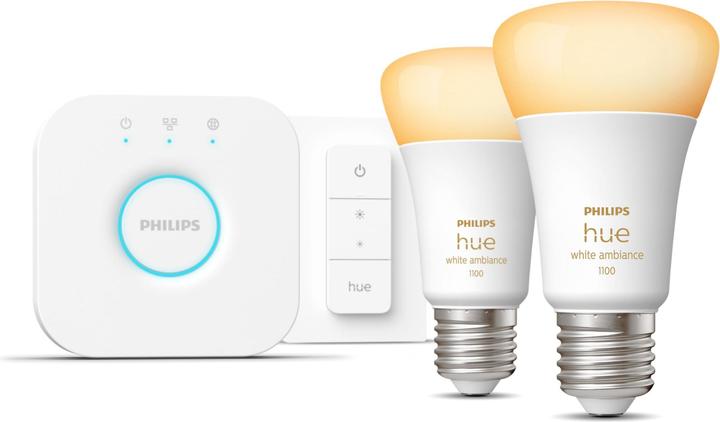 Actual product image Philips Hue Ambience Starter-Kit (E27, 11 W, 1100 lm, 1 x, F)