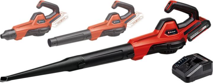 Einhell Soffiatore a batteria GE-ULB 18 Li E-Kit, batteria da 2,0 Ah (Batteria ricaricabile, Soffiafoglie)