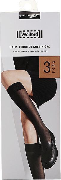 Immagine prodotto Wolford Calzettoni "Satin Touch" neri (20 DEN, 38, M)