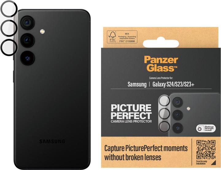 PanzerGlass PicturePerfect Camera Lens Protector Samsung Galaxy S24 | S23 | S23+ (1 Piece, Samsung Galaxy S23, Samsung Galaxy S24, Samsung Galaxy S23+)