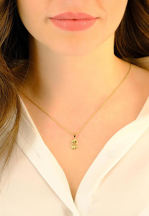 Actual product image Muau Fish (750/18K yellow gold)