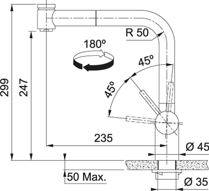 Actual product image Franke Atlas Neo fittings