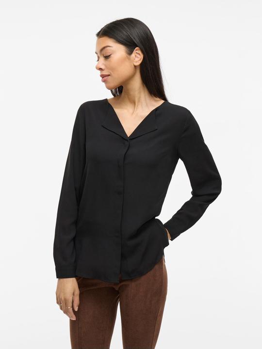 Produktbild Vila High Low geteilter Kragen Hemd (XXL)