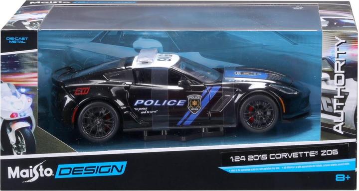 Produktbild Maisto Chevrolet Corvette Z06 2015 Police 1/24