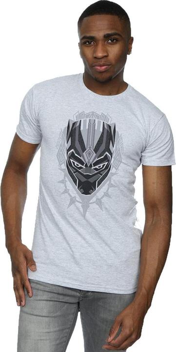 Image du produit Mens Black Panther Head T-Shirt (XL)