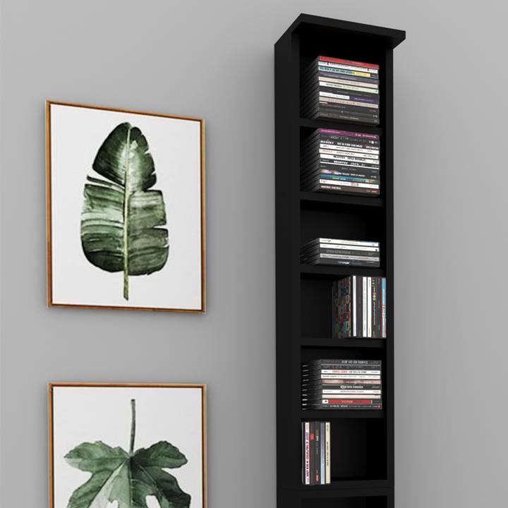 Actual product image Vicco CD-Regal (21 x 20 x 184 cm)