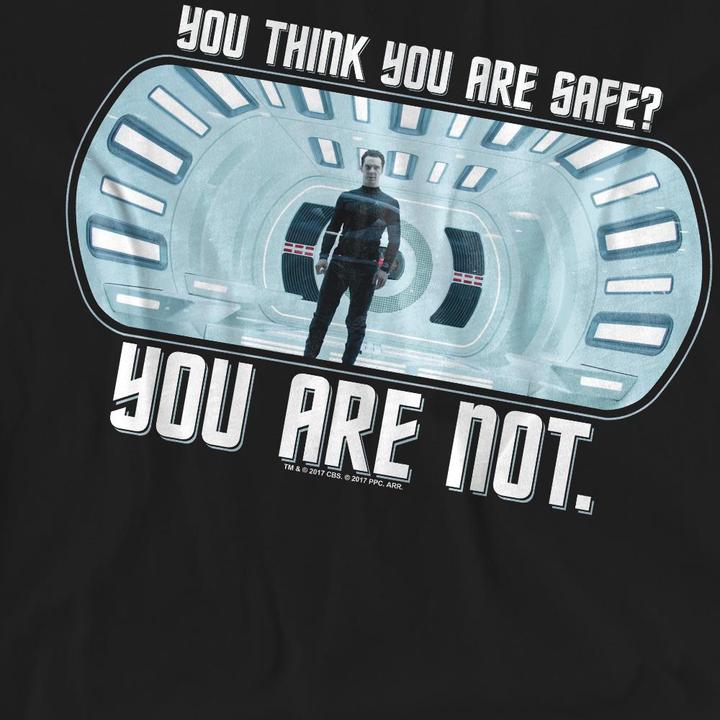 Immagine prodotto Star Trek: Into Darkness Not Safe Maglietta Adulto Unisex (XL)