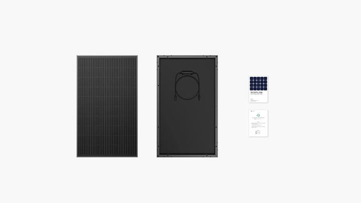 Image du produit EcoFlow Panneau solaire rigide 2 x 100W Combo (100 W, 12.80 kg)