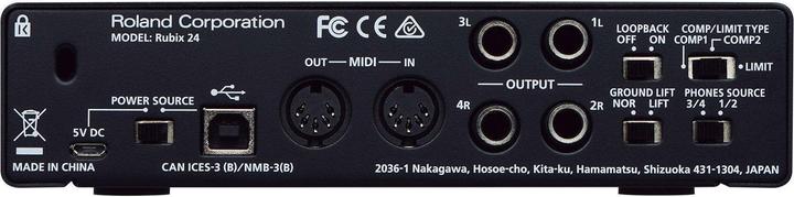 Produktbild Roland Rubix 24 (USB)