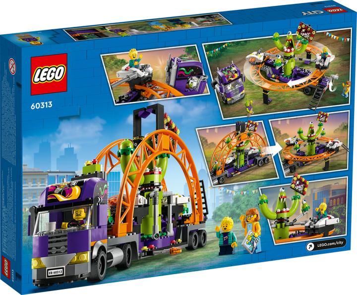 Image du produit LEGO Camion avec carrousel spatial (60313, LEGO City)