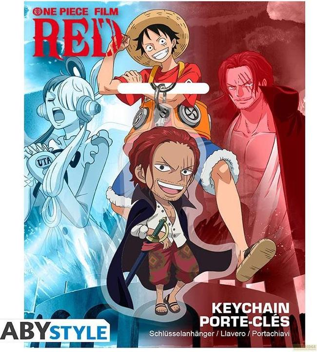 Produktbild ABYstyle ONE PIECE: RED - Acryl Keychain - Shanks X4