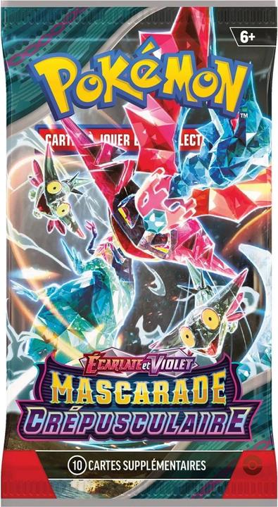 Produktbild Pokémon Pokemon Mascarade Crépusculaire Booster Pack (Französisch, Booster Pack)