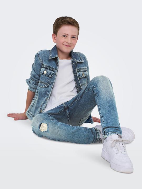 Produktbild Only & Sons Junior OSJYOKE Mid Rise Verjüngt Jeans Slim Fit Jeans (140)