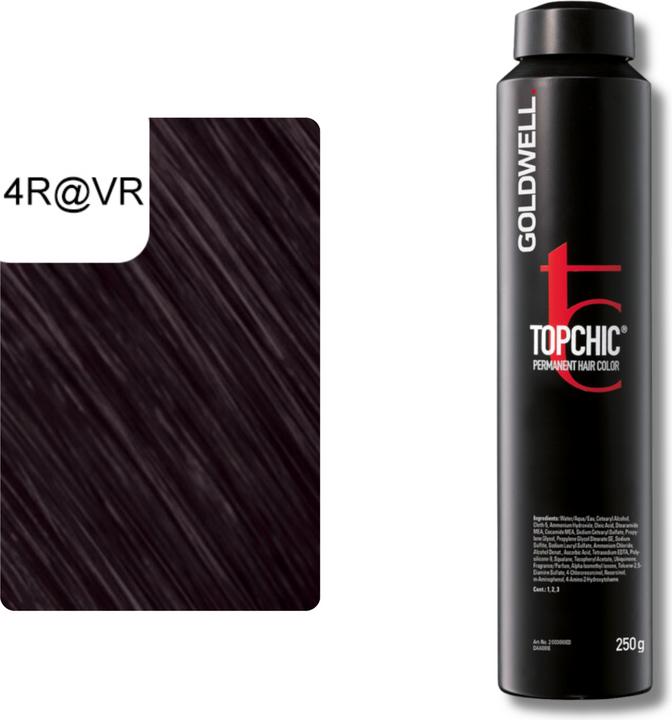 Image du produit Goldwell Dépôt éluminé Topchic (4R@VR brun moyen éluminé rouge violet)