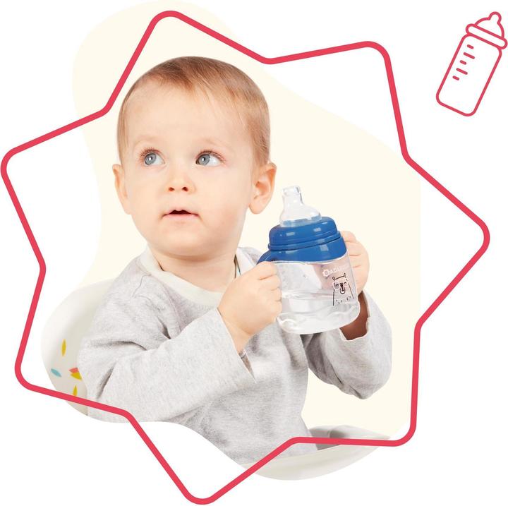 Actual product image Badabulle Drinking cup with drip stop (180 ml)