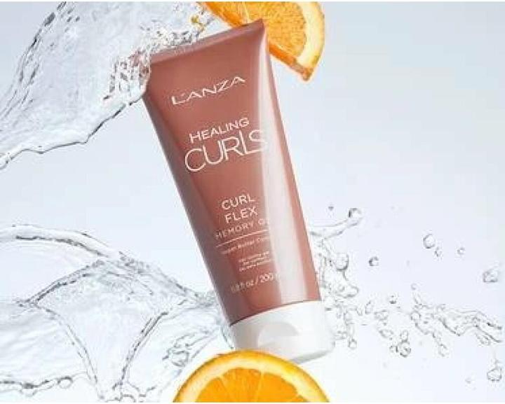 Produktbild LANZ HEALING CURLS curl flex memory gel 200 ml (Haargel, 200 ml)
