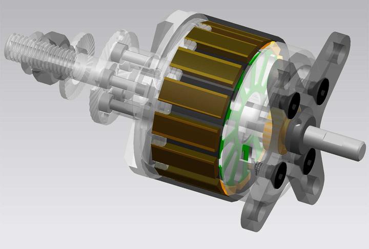 Produktbild Planet-Hobby JOKER 5050-8 V3 500 KV BRUSHLESS MOTOR