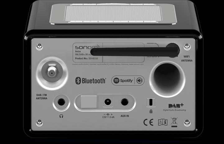 Actual product image Sonoro Relax SO-8110-100-BL (DAB+, Web radio, Bluetooth, Wi-Fi)