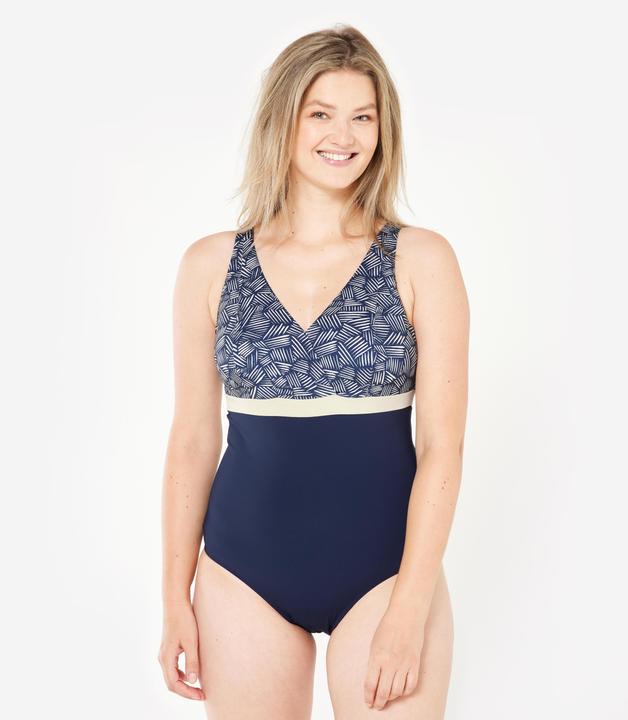 Produktbild Nabaiji Badeanzug Damen grosse Oberweite - Mia All Mini blau (40, 42)
