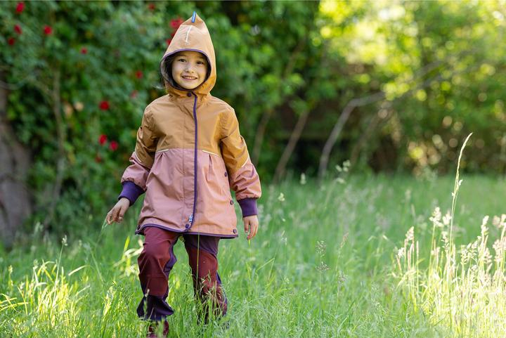 Produktbild finkid KAUNIS MOVE Outdoorjacke almond/plum (110, 116, 120 B, 115 A)