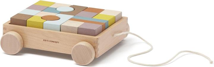 Produktbild Kids Concept Wagen mit Holzklötzen Neo