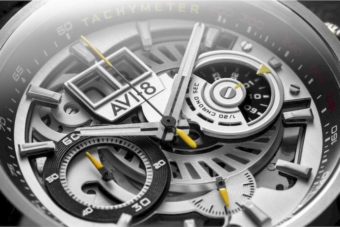 Actual product image AVI-8 AV-4065-01 Hawker Harrier Chronograph 45mm 5ATM (Chronograph, 45 mm)