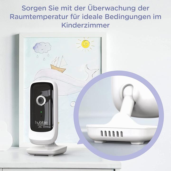 Produktbild Hubble Connected Babyphone mit 2 Kameras (Babyphone mit Kamera, 300 m)