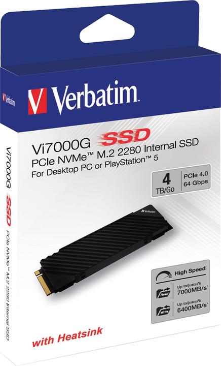 Immagine prodotto Verbatim Vi7000 (4000 GB, M.2 2280)