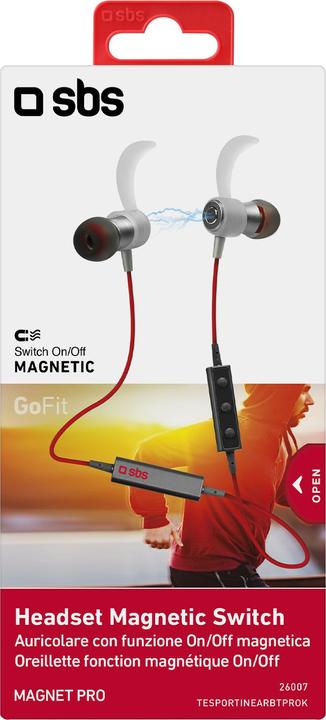 Produktbild SBS Bluetooth In-Ear Kopfhörer Sport Runway Pro (3 h, Kabellos)