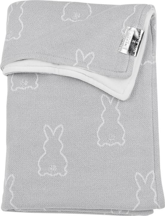 Produktbild Meyco X MrsKeizer Babydecke velvet Rabbit silver