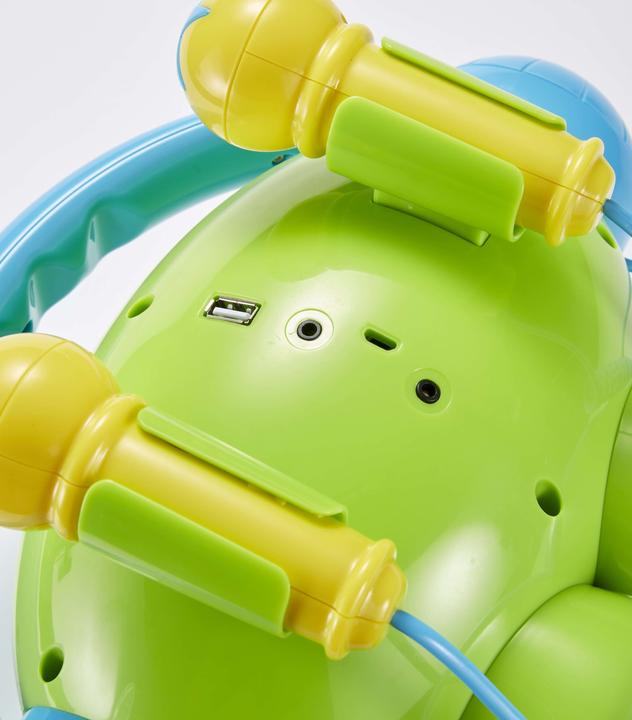 Actual product image Bigben MP3 Karaoke robot green
