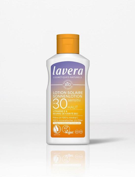 Immagine prodotto Lavera Sonnenlotion sensitiv LSF30 Flasche 100 ml (Crema solare, SPF 30, 100 ml)