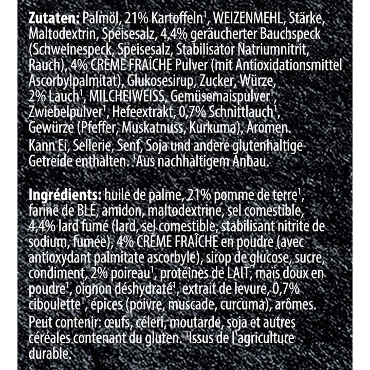 Valeurs nutritives et ingrédients Knorr Suprême