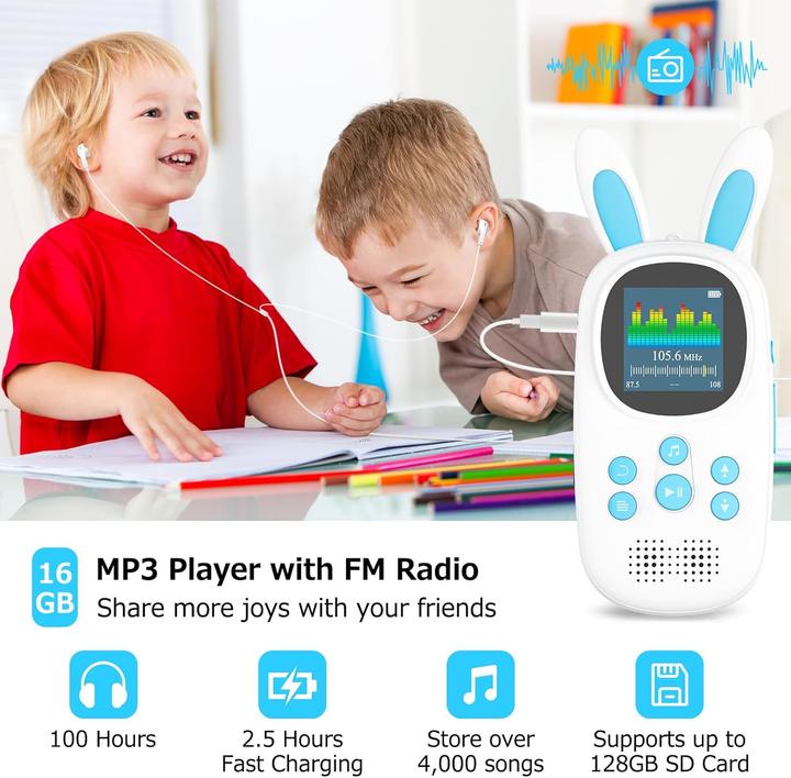 Actual product image ChenFec MP3 Player für Kinder (128 GB)