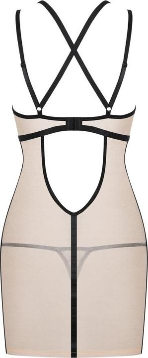 Produktbild Obsessive Nudelia noir chemise & thong L/XL (XL)