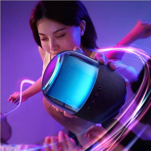 Actual product image Joyroom RGB Wireless Speaker (3 h, Rechargeable battery operated)
