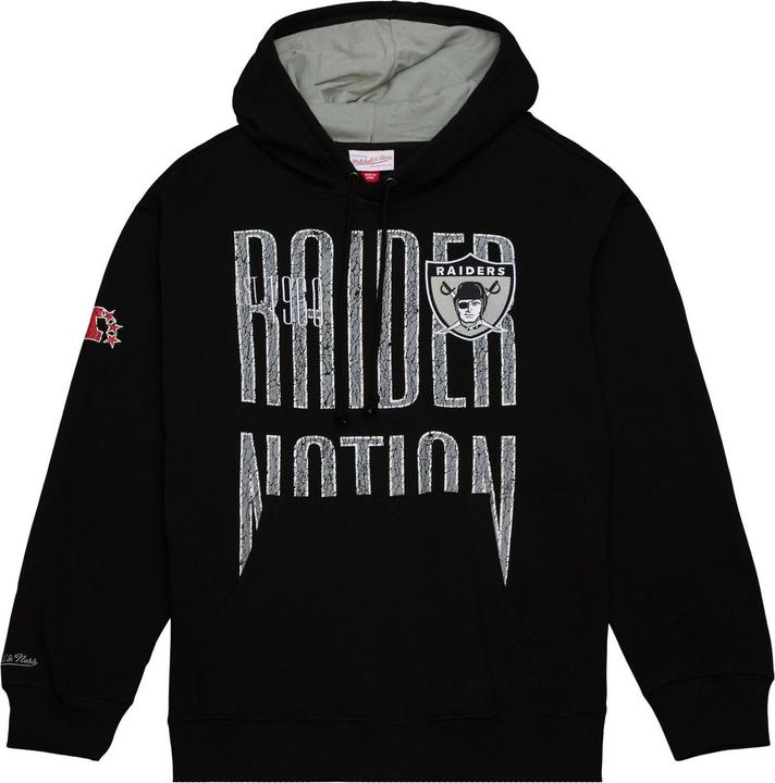 Image du produit Mitchell & Ness Fleece Hoody - NFL Oakland Raiders (S)