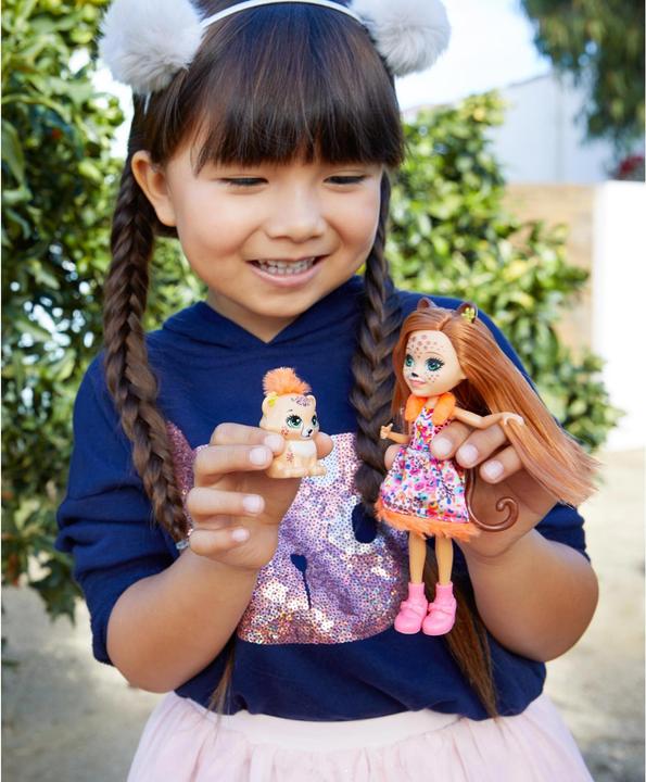 Actual product image Enchantimals Cherish Cheetah Doll