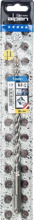 Produktbild Alpen SDSplus Hammerbohrer FORCE Schneiden (8 mm)