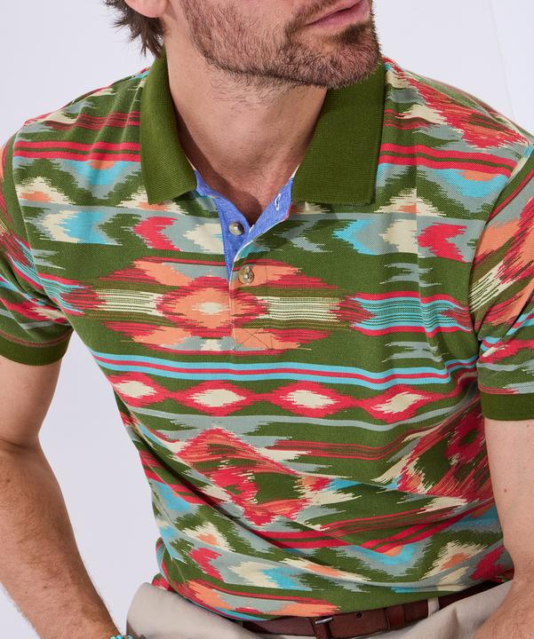 Immagine prodotto Joe Browns Vibrant Aztec Print Polo Shirt (S)