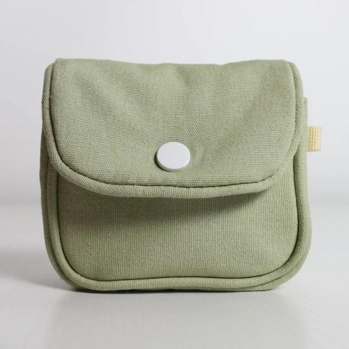 Produktbild Only-Bags.Store Portable Münze Brieftasche neue solide Farbe Mini Bargeld Brieftas