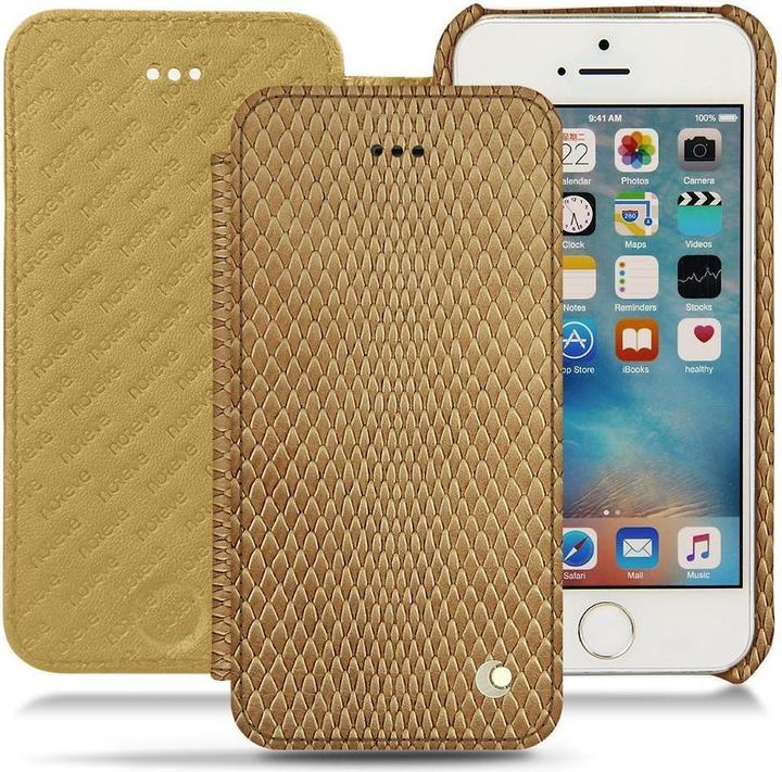 Actual product image Noreve Leather case horizontal (Apple iPhone SE)